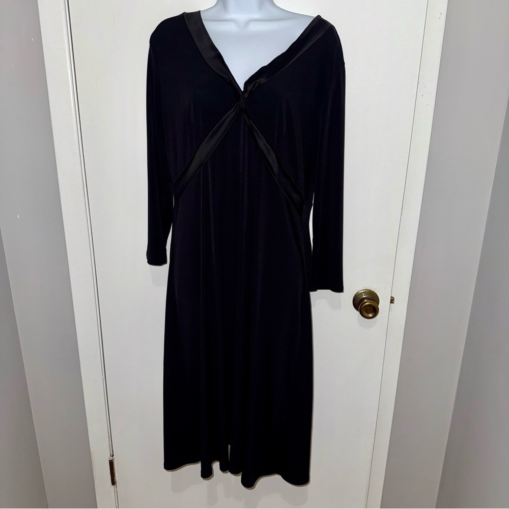 BCBG Black Long Sleeve Dress